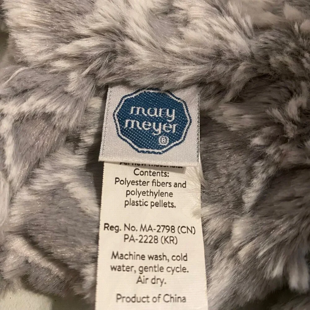 Mary Meyer Afrique Giraffe Plush Toy Lovey Soft Cuddly Stuffed Animal Gray 10.5